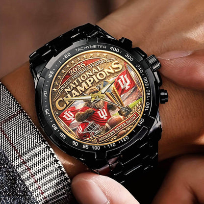 Personalized Indiana Hoosiers Football Watch