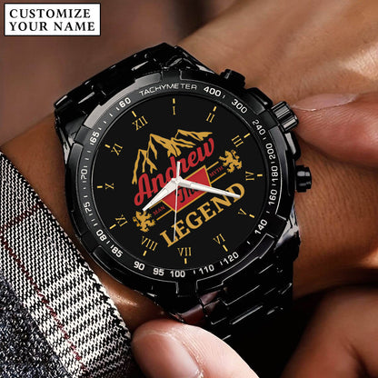 Personalized Father's Day The Legend Watch