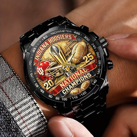 Personalized Indiana Hoosiers Football Watch