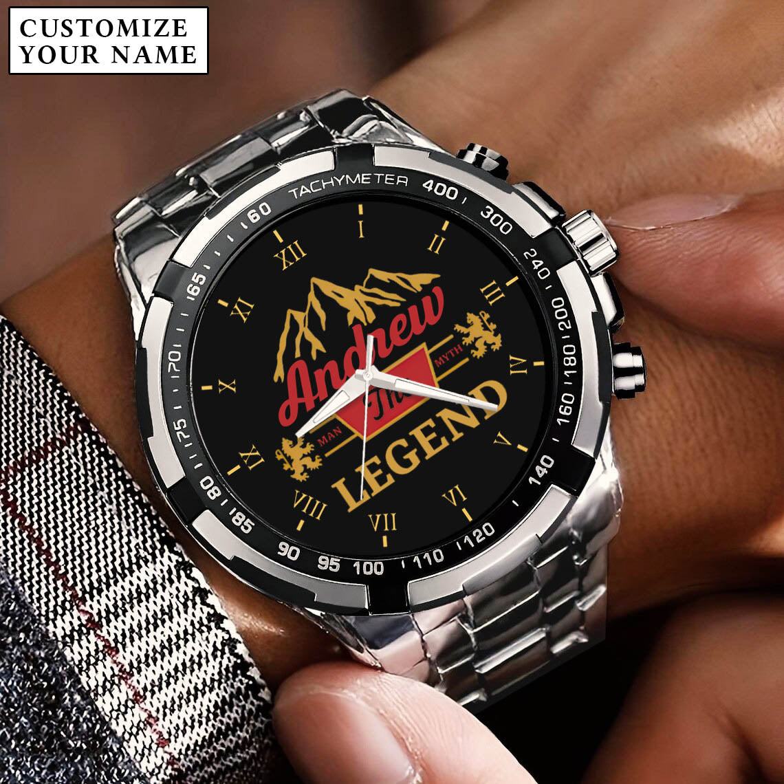 Personalized Father's Day The Legend Watch