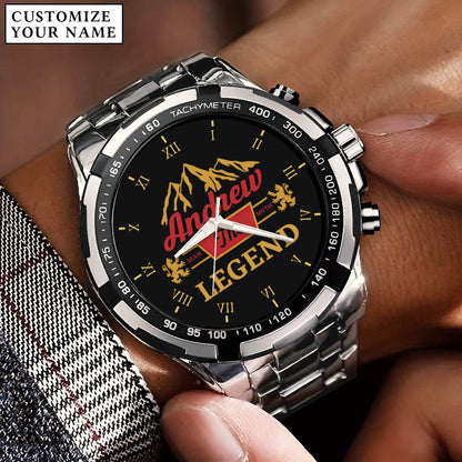 Personalized Father's Day The Legend Watch