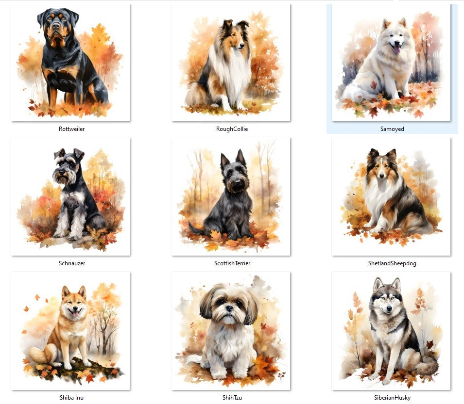 Personalized Pet Autumn Christmas Mug