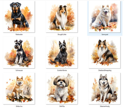 Personalized Pet Autumn Christmas Quilt