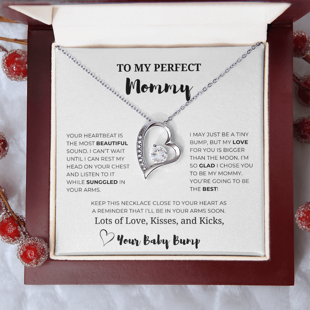 To My Perfect Mummy Forever Love Necklace