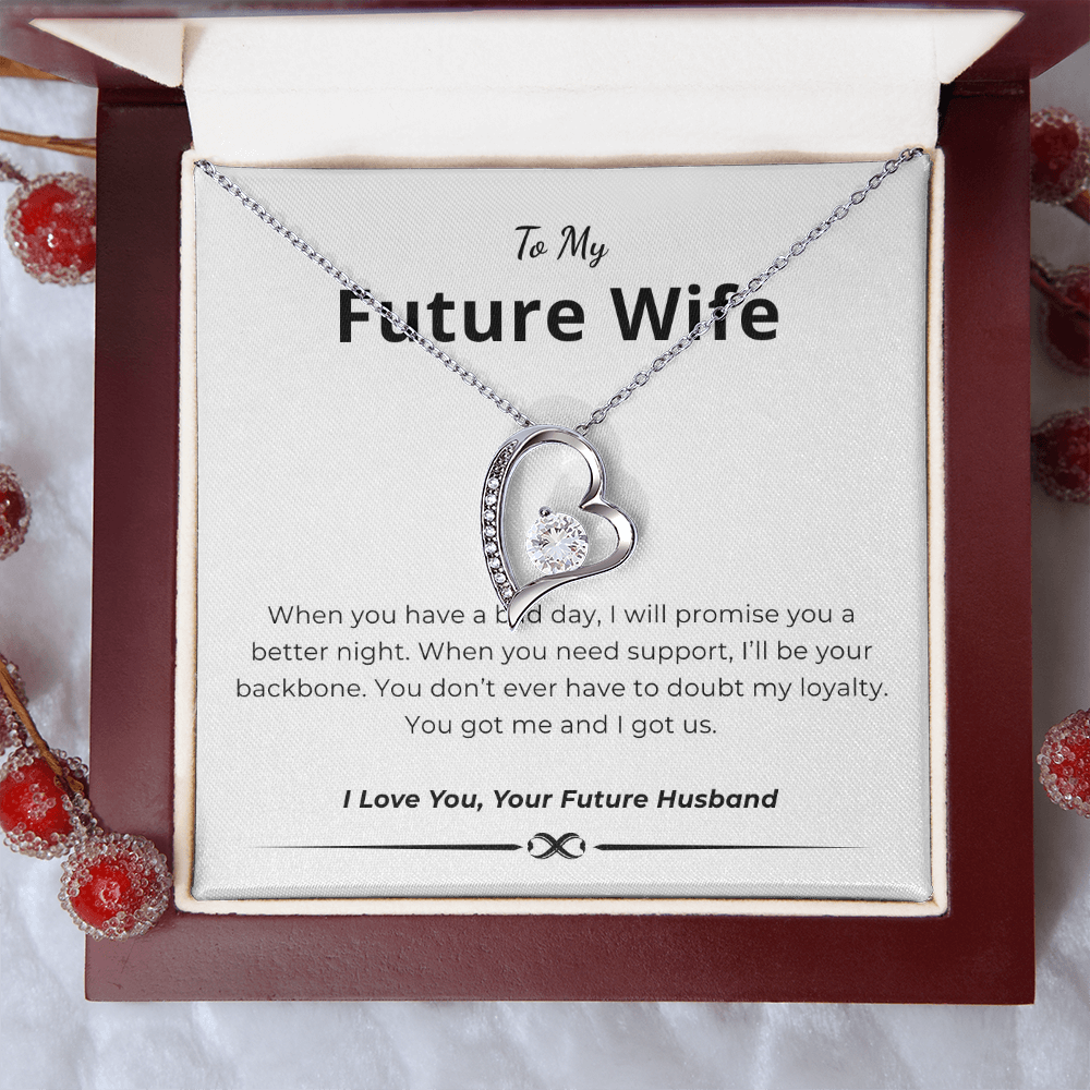 To My Future Wife Forever Love Necklace
