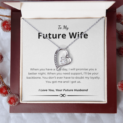 To My Future Wife Forever Love Necklace