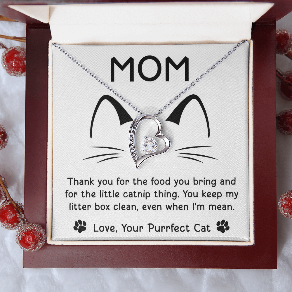 Purffect Cat Forever Love Necklace