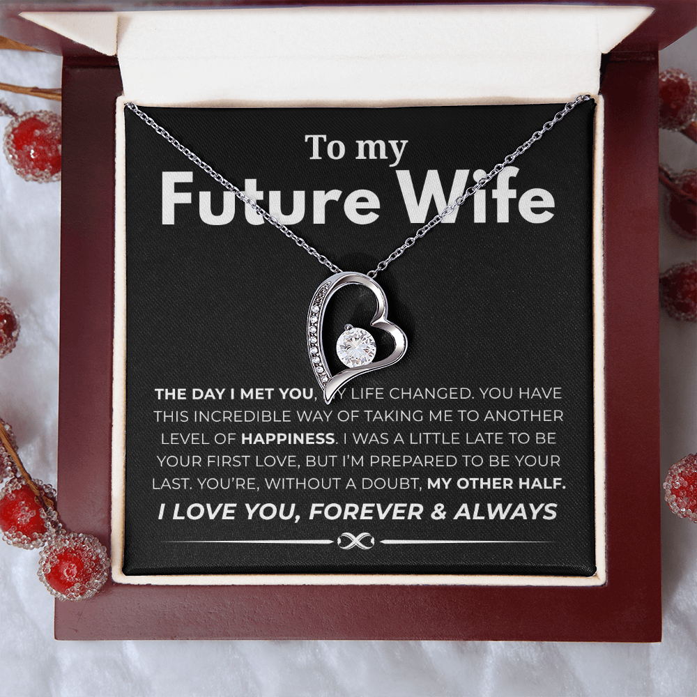 To My Future Wife  Forever Love Necklace