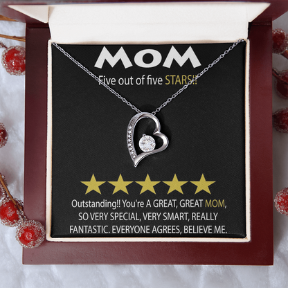Mom 5 Stars Forever Love Necklace