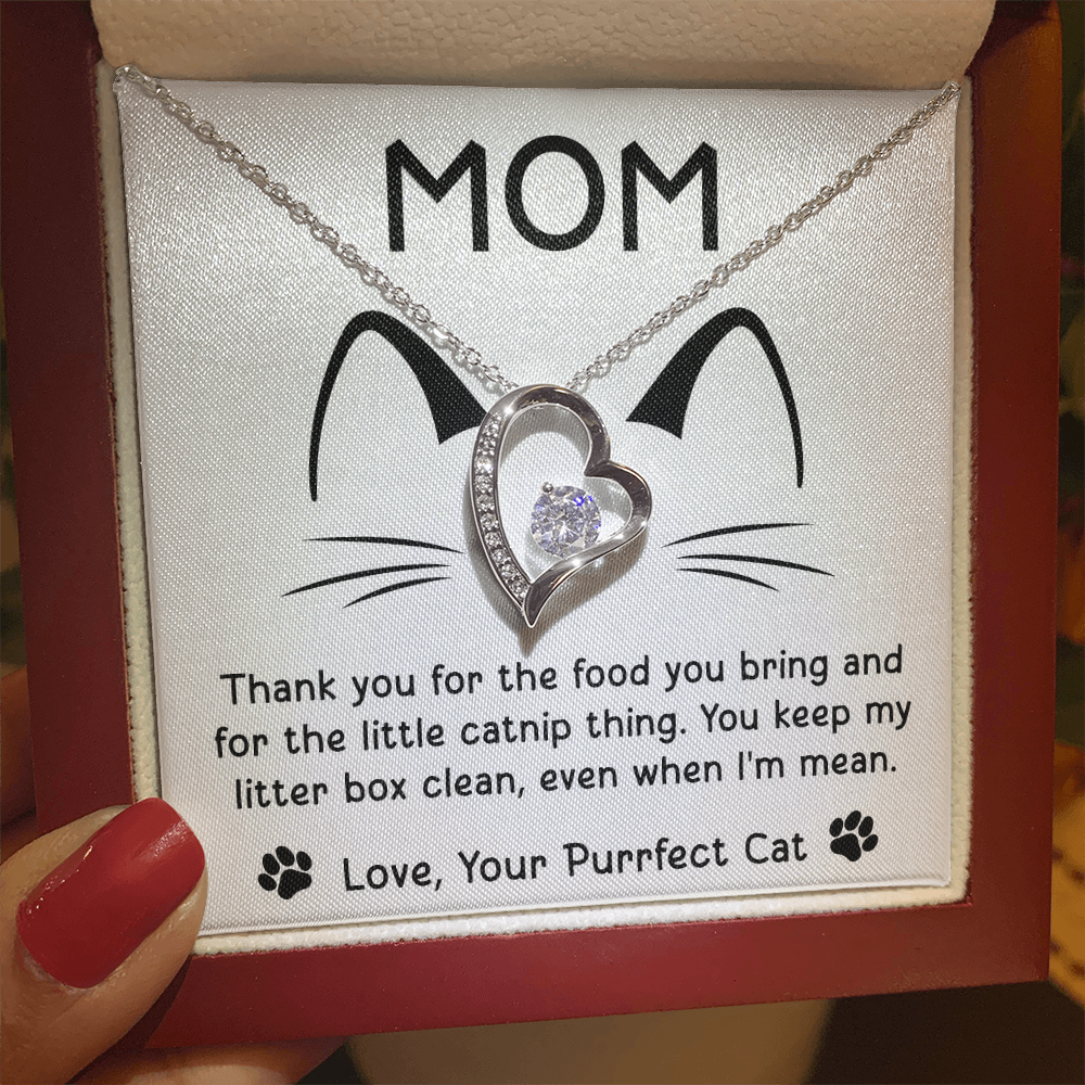 Purffect Cat Forever Love Necklace