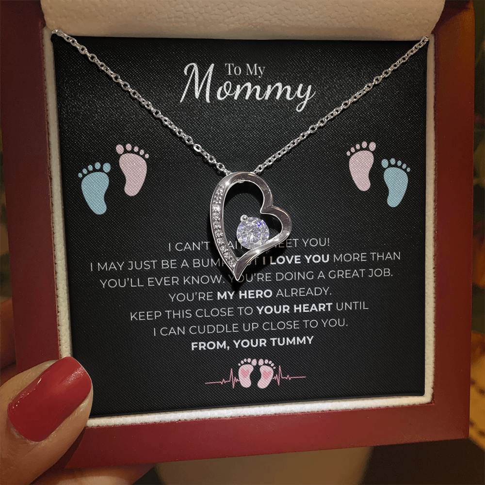 To My Mommy Forever Love Necklace