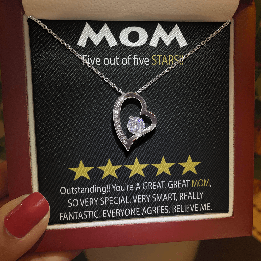 Mom 5 Stars Forever Love Necklace