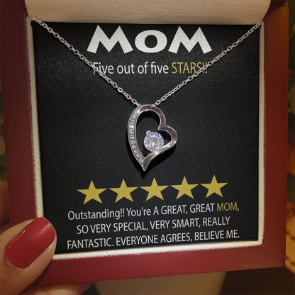 Mom 5 Stars Forever Love Necklace