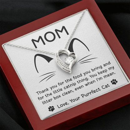Purffect Cat Forever Love Necklace
