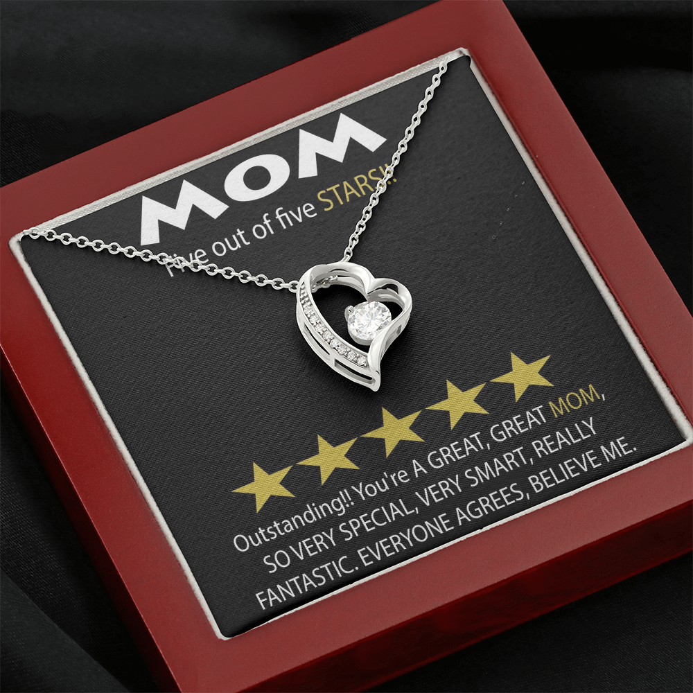 Mom 5 Stars Forever Love Necklace