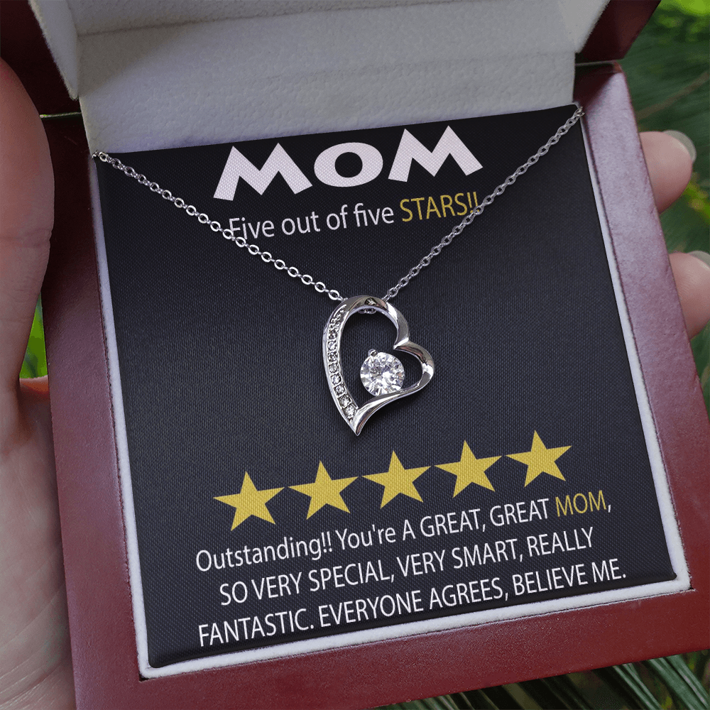 Mom 5 Stars Forever Love Necklace