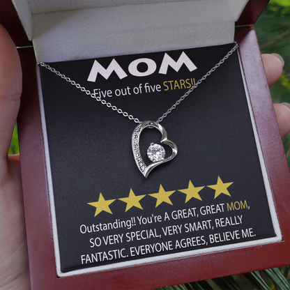 Mom 5 Stars Forever Love Necklace