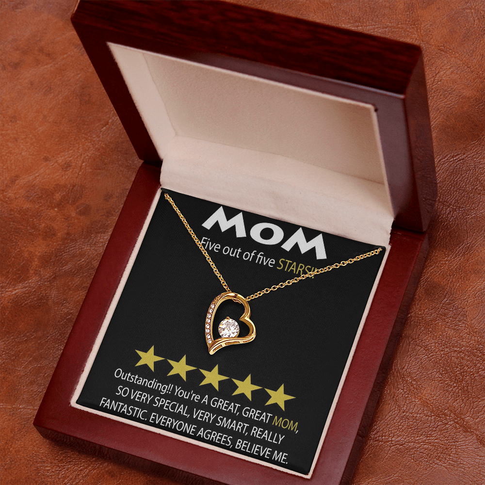 Mom 5 Stars Forever Love Necklace