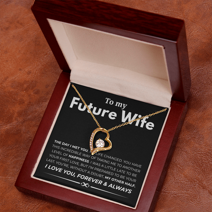 To My Future Wife  Forever Love Necklace