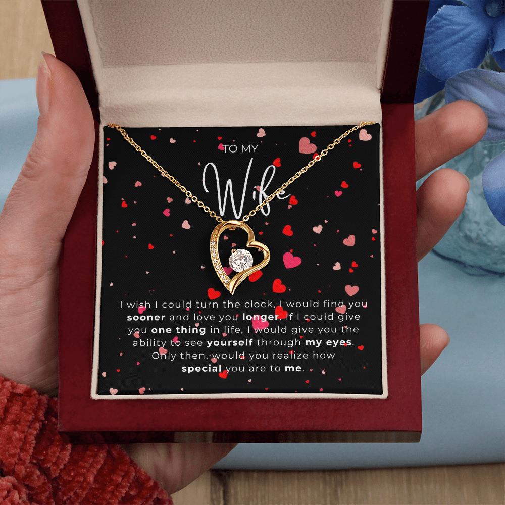 To My Wife  Forever Love Necklace