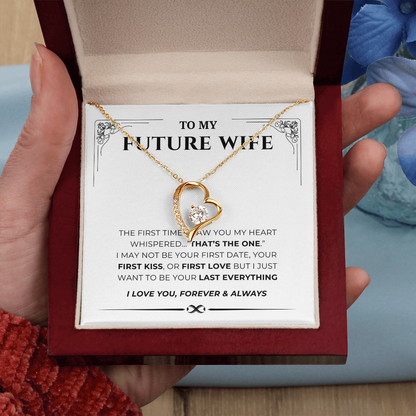To My Future Wife Forever Love Necklace