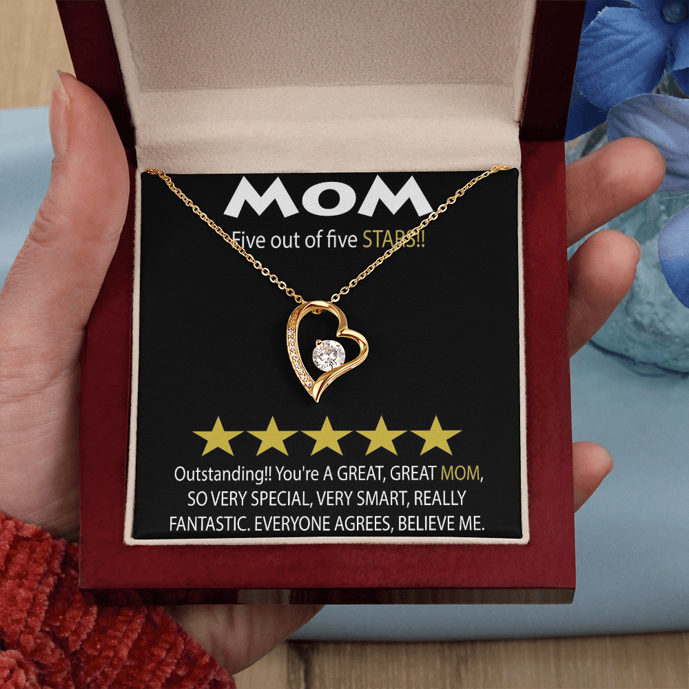 Mom 5 Stars Forever Love Necklace