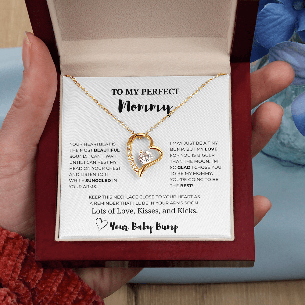 To My Perfect Mummy Forever Love Necklace