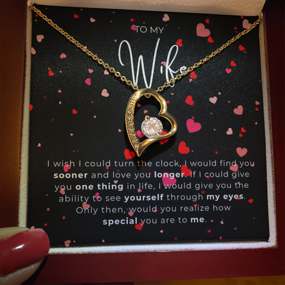 To My Wife  Forever Love Necklace