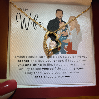 To My Wife  Forever Love Necklace
