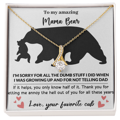 Mama Bear Alluring Beauty Necklace