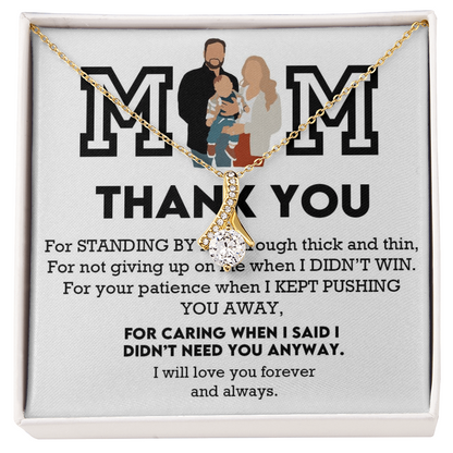 Mom Thank You Alluring Beauty Necklace