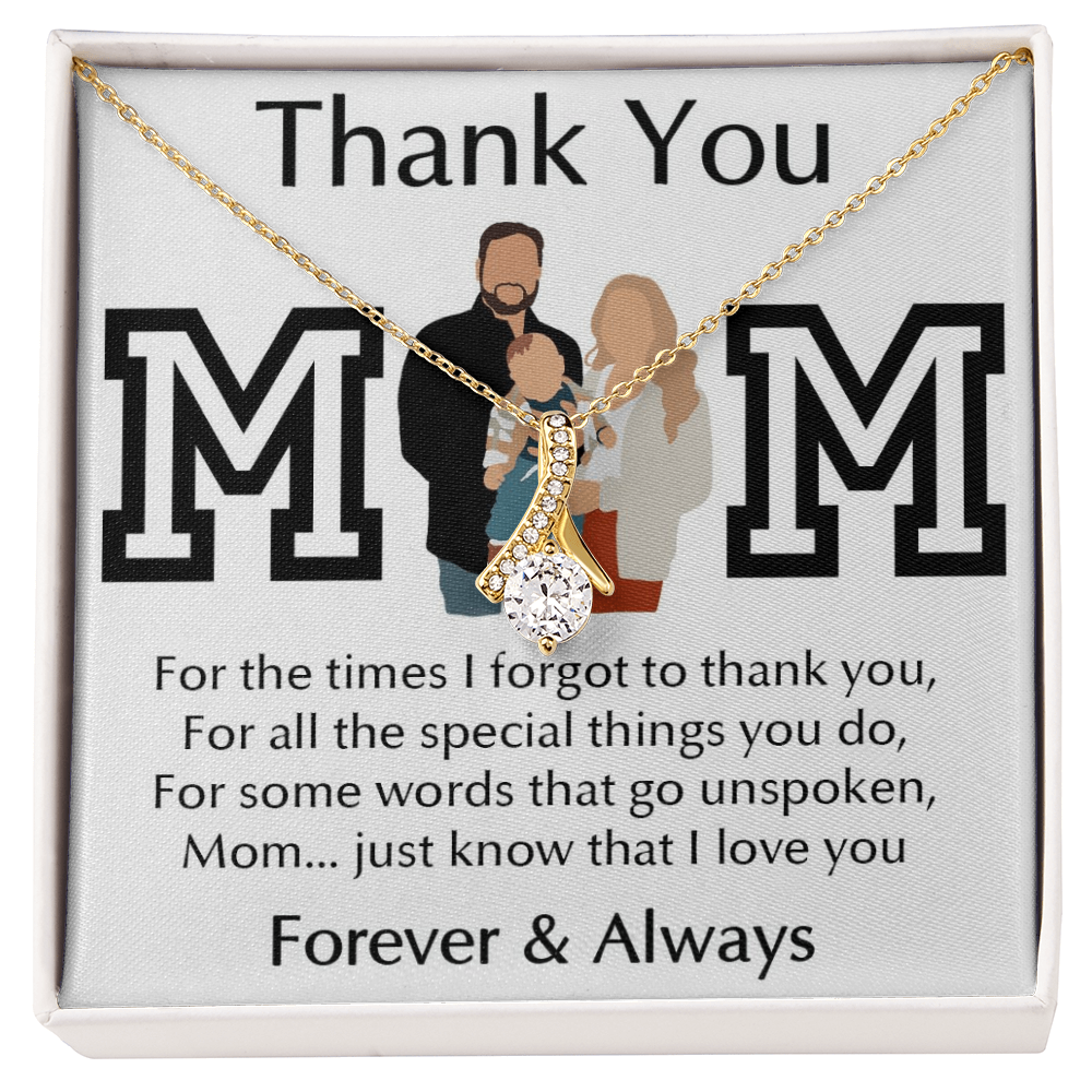 Thank You Mama Alluring Beauty Necklace