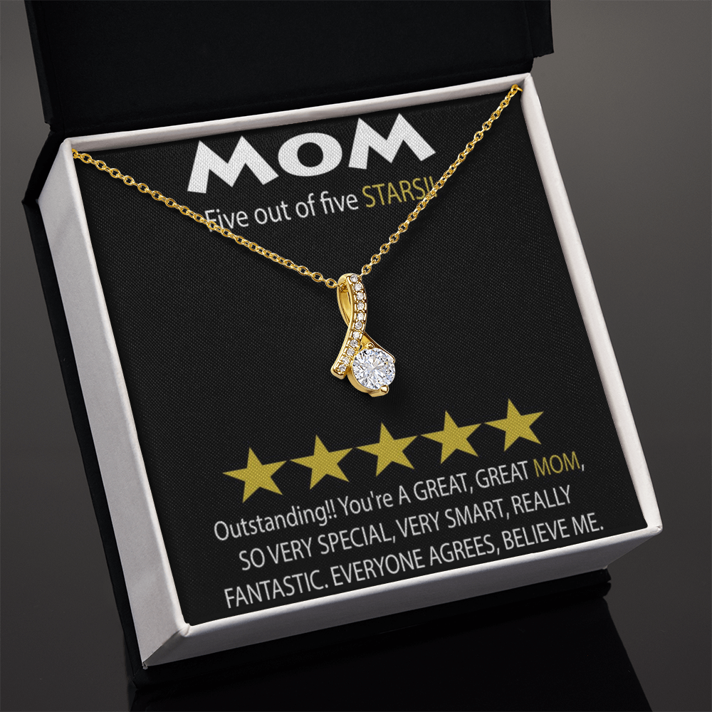 Mom 5 Stars Alluring Beauty Necklace