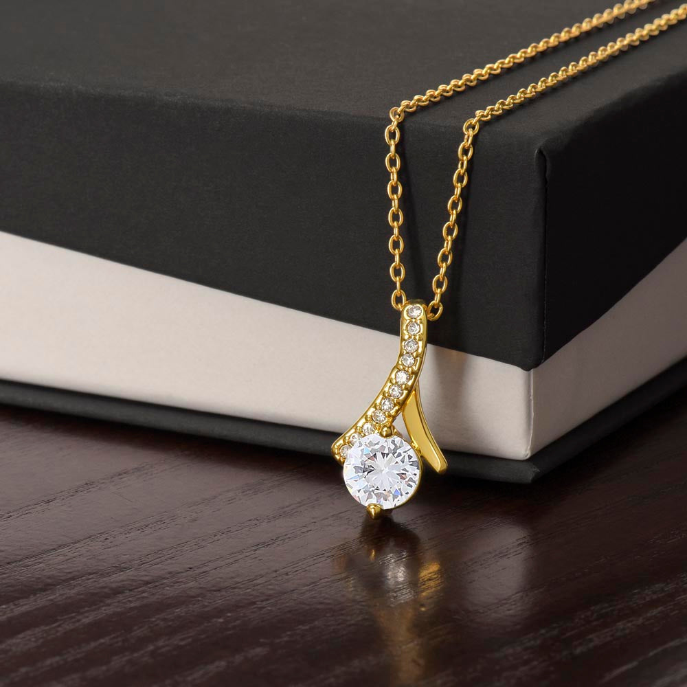 Mom Thank You Alluring Beauty Necklace