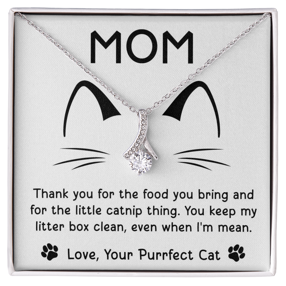 Purrfect Cat Alluring Beauty Necklace