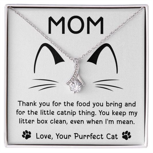 Purrfect Cat Alluring Beauty Necklace