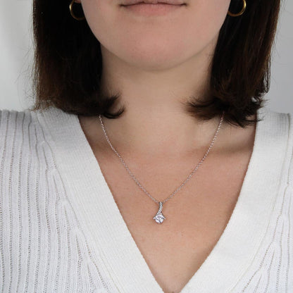 To My Wife Alluring Beauty Necklace With 2 Photos