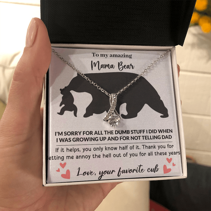 Mama Bear Alluring Beauty Necklace