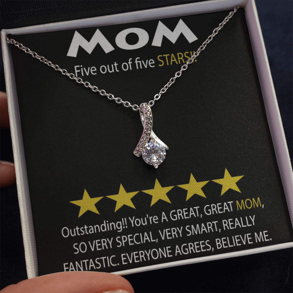 Mom 5 Stars Alluring Beauty Necklace