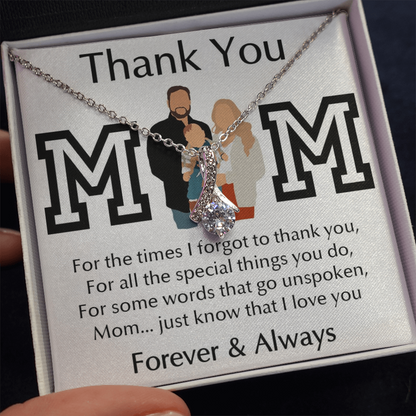 Thank You Mama Alluring Beauty Necklace