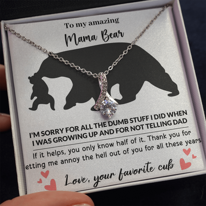 Mama Bear Alluring Beauty Necklace