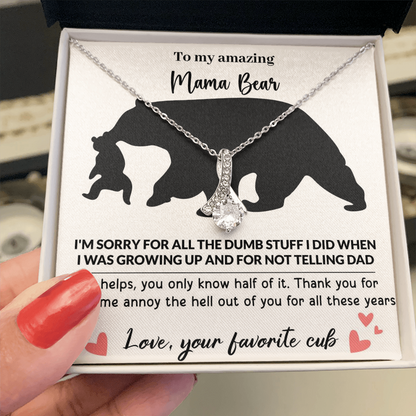 Mama Bear Alluring Beauty Necklace