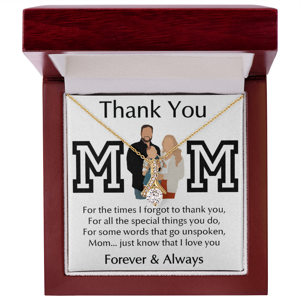 Thank You Mama Alluring Beauty Necklace