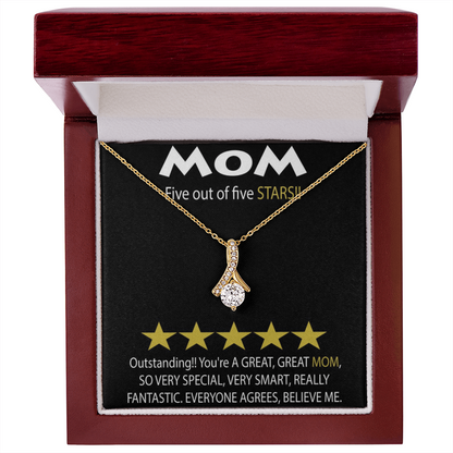 Mom 5 Stars Alluring Beauty Necklace
