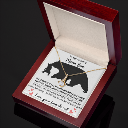 Mama Bear Alluring Beauty Necklace