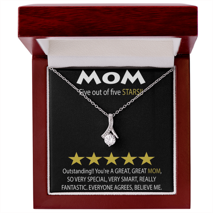 Mom 5 Stars Alluring Beauty Necklace