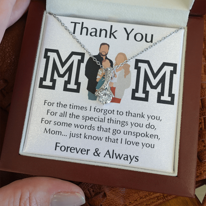 Thank You Mama Alluring Beauty Necklace