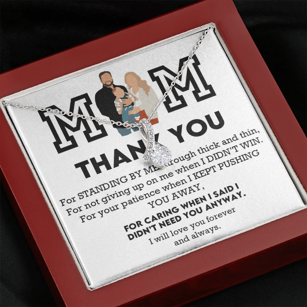 Mom Thank You Alluring Beauty Necklace