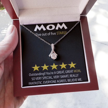 Mom 5 Stars Alluring Beauty Necklace