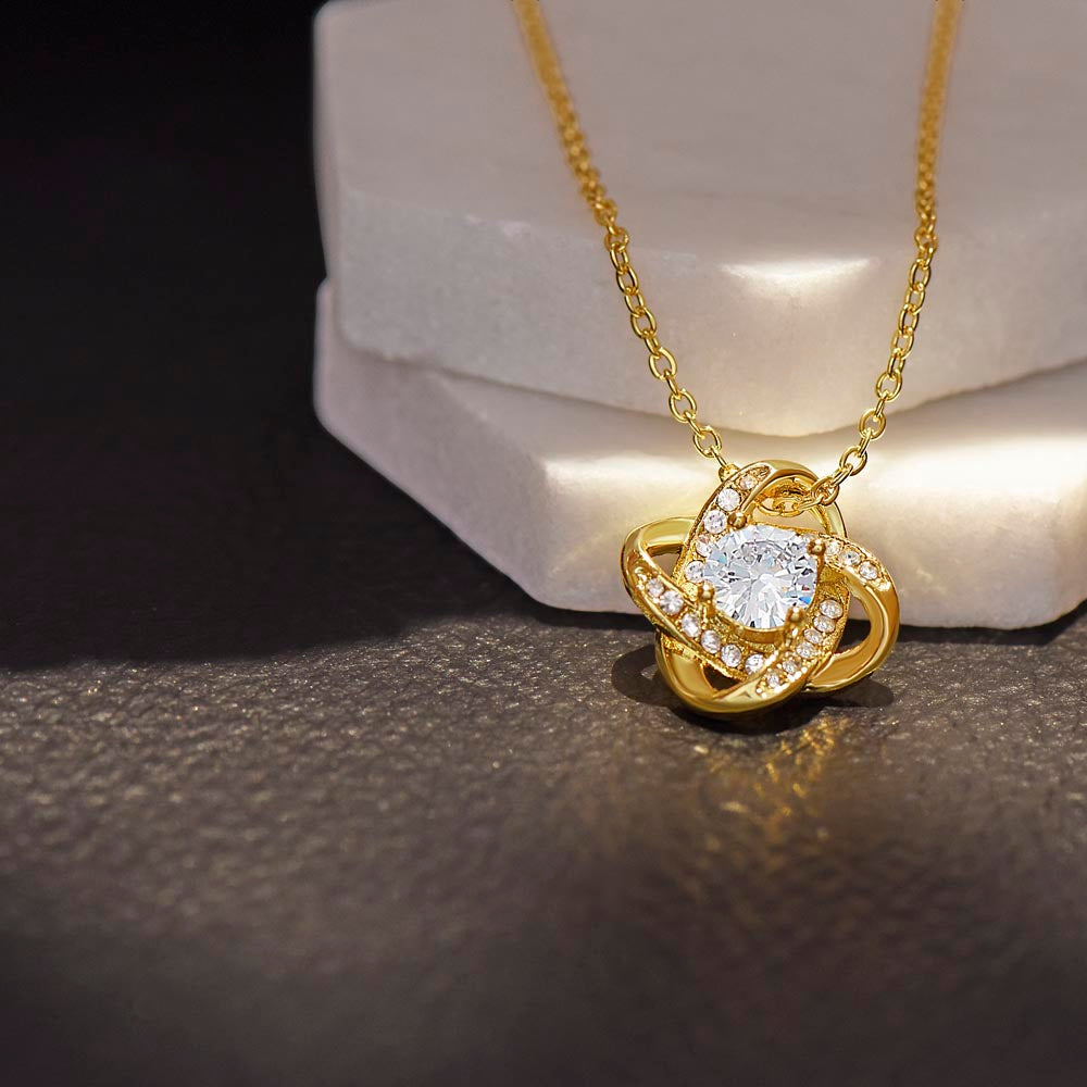 To The Love of My Life Love Knot Necklace